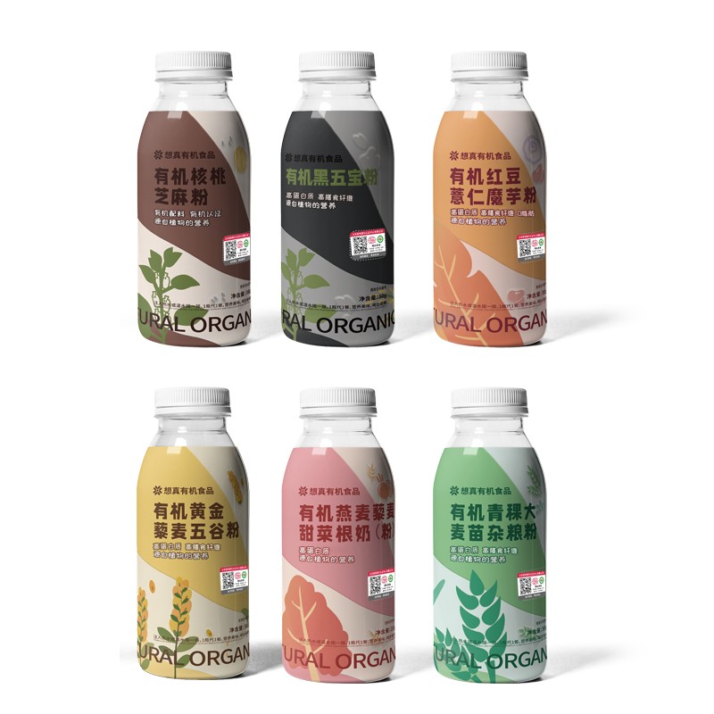 想真有机摇摇乐代餐粉 6瓶组合装