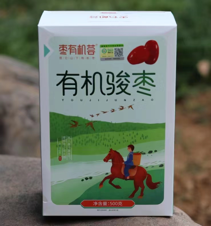 枣有机荟有机特级骏枣500g 500g*1盒