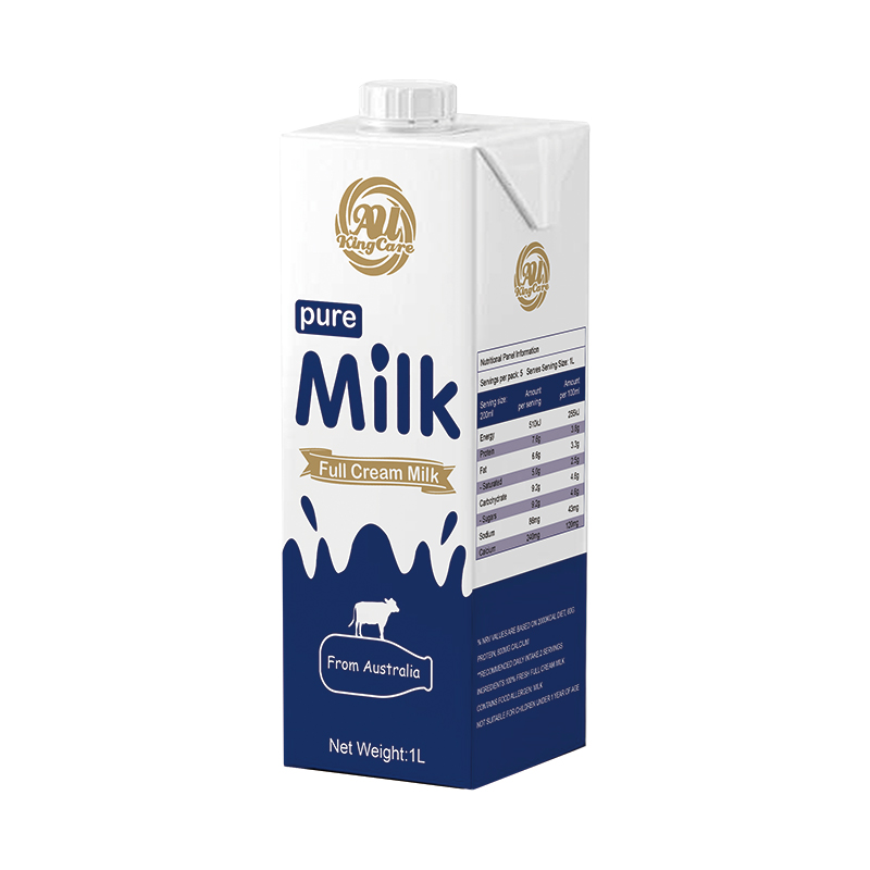 澳大利亚进口 Au Kingcare 珍澳纯牛奶 1L*12盒