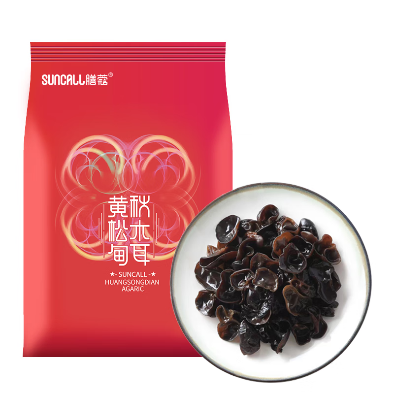 膳蔻（suncall）家庭分享系列  黄松甸秋木耳 （红袋）150g