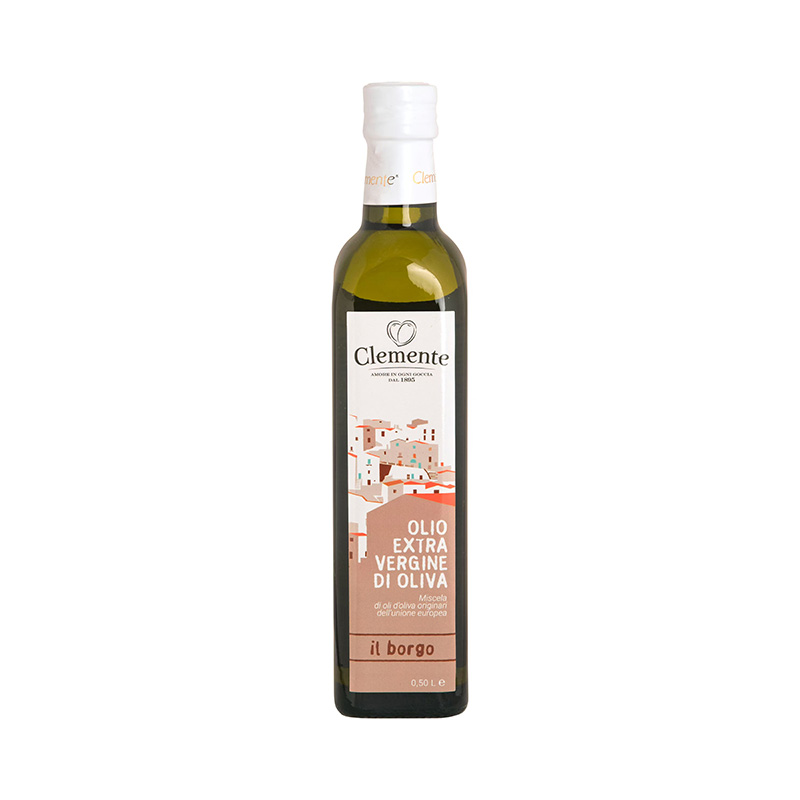 意大利原瓶进口 克莱门特（Clemente）特级初榨橄榄油 500ml*1瓶